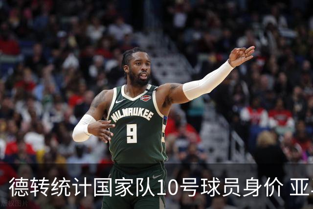 德转统计国家队10号球员身价 亚马尔1.5亿居榜首